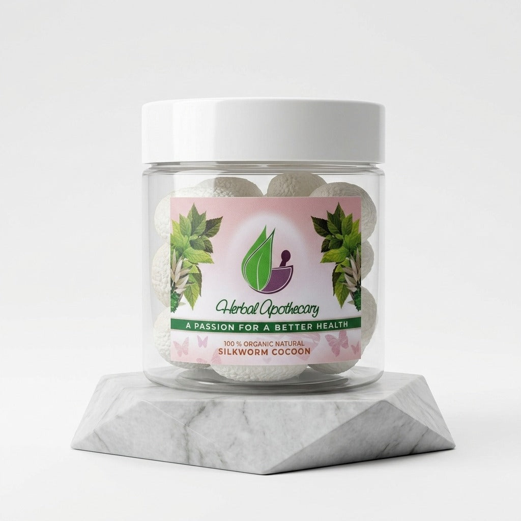Pure Silkworm Cocoons 7cocoons