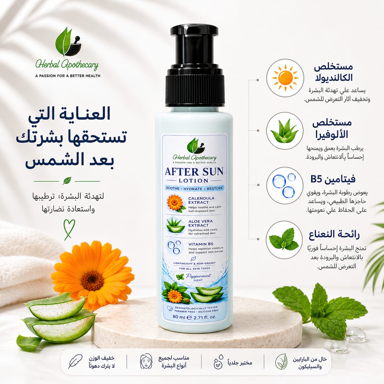 After Sun Lotion 80ml - Image 3