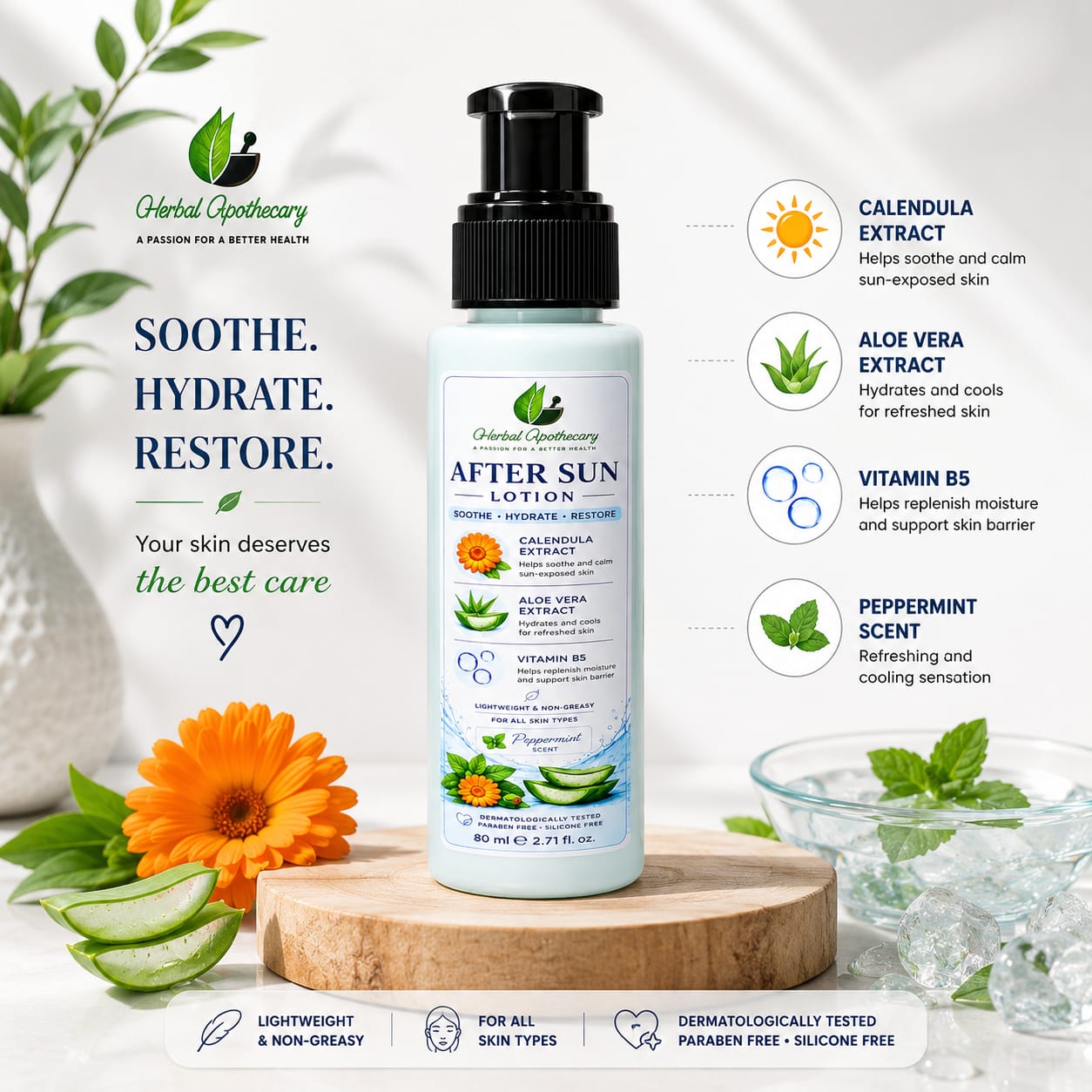 After Sun Lotion 80ml - Image 4
